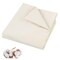 100% Cotton Muslin Fabric, 63 Inch X 2 Yards Unbleached Muslin Linen Fabric by The Yard, Medium Weight Draping Fabrics Suitable for Sewing Embroidery, Garments, Crafts Material-Natural